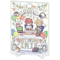 アクリルアートボード　バースデー　家庭教師ヒットマン リボーン　沢田綱吉 アクリルアートボードバースデー家庭教師ヒットマン リボーン沢田綱吉